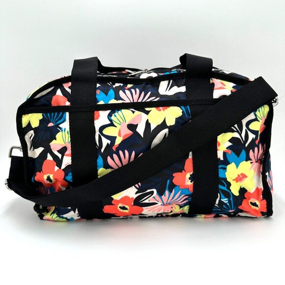 LeSportsac Candace Classic Weekend Duffle Bag in Alameda 221 NWT Floral Travel - Picture 1 of 11